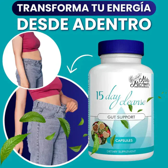15 DAY CLEANSE - Desintoxicante natural 100% Efectivo